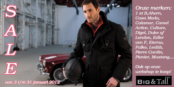 Wintersale bij Big & Tall